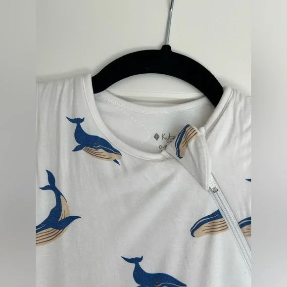 1 tog Kyte baby sleep sack sag whale print - Picture 2 of 8